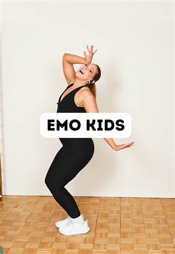 2016 trend?! Nah. Take me back to 2002 when I was wearing too much eye liner and dancing in my room. 🤘 If this is your vibe and you want to be the healthiest you’ve ever been, come check out Just Move January! Everything is on Yoootooobe! #emokid #poppunk #emogirl #rockmusic #allamericanrejects @The All-American Rejects @YouTube
