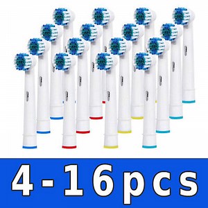 16x Toothbrush Heads for Oral-b Braun Compatible Electric Toothbrush Replacement  | eBay UK