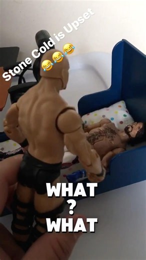 Stone Cold Upset At AJ Styles! What? #wwe #stonecoldsteveaustin #wrestlingfigures #wwefigures