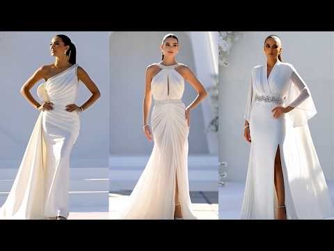 Timeless White Evening Gowns ✨ Lady Vibe Ivory Couture Collection