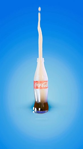 What Happens If You Swallow Mentos And Coke #facts #amazingfact #factknowledge #coke #reelsfeed #trendingreel | Secret Facts