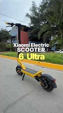 Xiaomi Electric Scooter 6 Ultra: The best electric scooter? #technology #scooter #xiaomi #yorko