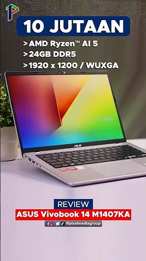 ASUS Vivobook 14 M1407KA Review Indonesia