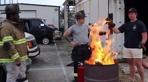 133K views · 916 reactions | Fire extinguisher Ball- $50 Burn barrel- $20 Wyatt getting his revenge = PRICELESS #savingbabiesandhangingwithladies #zoocrewfiretraining | ZooCrew Fire Training | Facebook