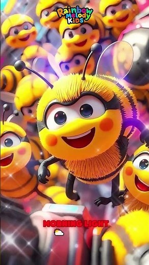 🐝🌼 Little Bumblebee - Fun Insect Song for Kids 🌟🌈 #kidsentertainment #kidsmusic #kidssingalong