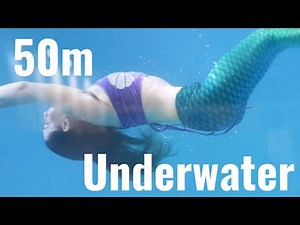How to swim a full lap underwater (dynamic apnea)