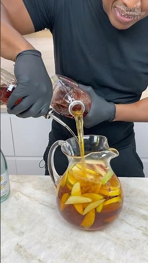 Sparkling Apple Juice Sangria #wine #sangria