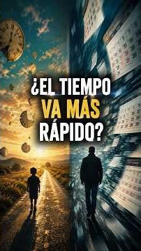 ¿POR QUÉ LOS AÑOS PASAN CADA VEZ MÁS RÁPIDO?