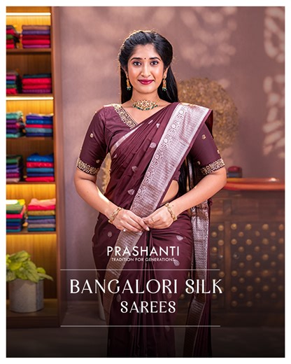 Prashanti Sarees on Instagram: "Shop Bangalori Silk Sarees @ Rs.2990/- Now; 👉 How to Order Online : Click Here - https://www.prashantisarees.com/collections/bangalori-silk-sarees OR Search " Bangalori Silk Sarees " on our website www.prashantisarees.com Select Sarees ➡️ Add to Cart ➡️ Checkout➡️ Complete Payment..!!! 📞 Order help? Call/WhatsApp: +91 +91 99625 05459 🚚 Worldwide shipping | Free India shipping above ₹2,000 ⚡ Same-day dispatch #prashantisarees #prashanti #sareelove #getsareefied