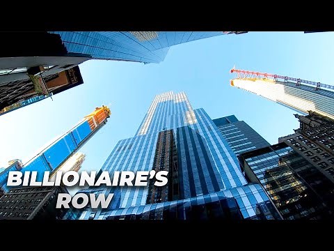 ⁴ᴷ⁶⁰ Walking NYC (Narrated) : 57th Street (Billionaire's Row) in its Entirety
