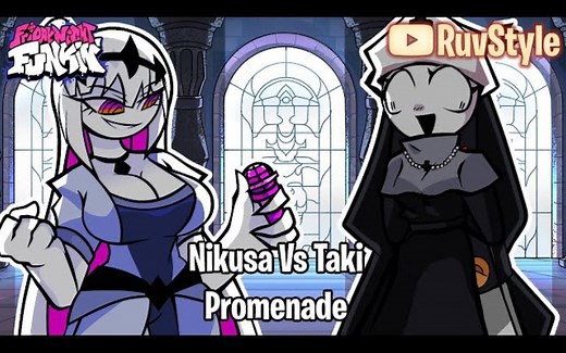 FNF Promenade but Taki vs Nikusa