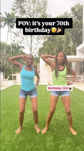 When it’s your 70th birthday 🎉