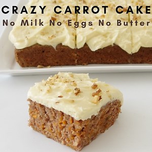 No Eggs No Butter CRAZY Carrot Cake🥕 | Cupcake Savvy