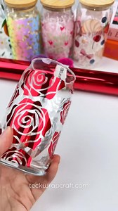 43K views · 280 reactions | Romantic Rose in flame red  ❤️ Material TeckWrap Bubble Free Mirror Chrome Vinyl TeckWrap Medium Tack Transfer Tape Burst Glitter Vinyl Lime TeckWrap Strong Tack Transfser Tape TeckWrap Cupcradle All materials are available on teckwrapcraft.com #teckwrapcraft #teckwrapvinyl #smallbusiness #rose #red #vibe #decal #vinyldecal #decalsticker #craft #diy #diyproject | TeckWrap Craft | Facebook