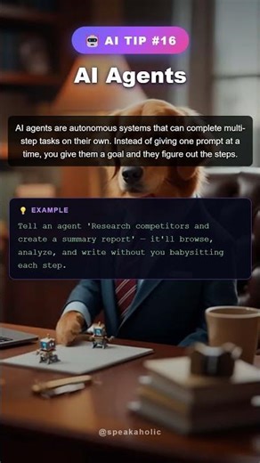 AI Agents: Your Autonomous AI Assistants 🤖🚀 #shorts