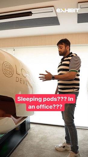 Great Power Comes From a Great Nap :) . . Did you know our office includes sleeping pods? Check out how we make it through the week! . . . #sleepingpod #sleeppod #office #officespace #sleeping #bedtechnology | Exhibit Magazine | Facebook