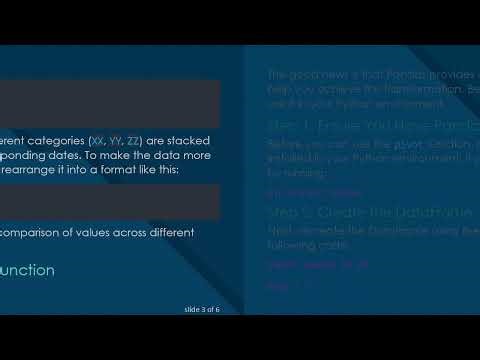 Transform DataFrame Observations into Columns Using Pandas