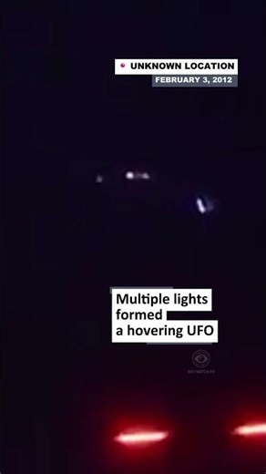 Mysterious Multi Light UFO Filmed Twice #uap #ufo