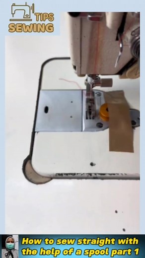 27K views · 377 reactions | How to sew a straight with the help of a spool part 1 #sewing #tailor #reels | Sewing Tips | Facebook