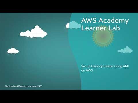 Setup of a Hadoop cluster using AMI on AWS environment