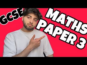 GCSE Maths Paper 3 Last Minute Tips