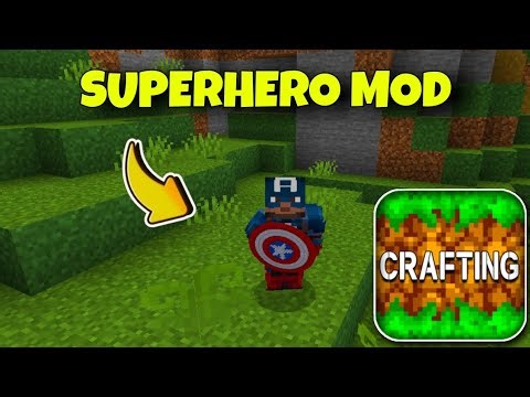 Superhero MOD for crafting and building 🤯
