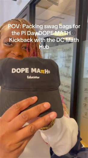 Come for the math fun. Leave with the math swag. Saturday, March 14, 2026 - Pi Day Register here ➡️ tinyurl.com/2zs2ddat or in person! See you soon D.C. #wedomathforfun #dopematheducator @Dr. Asia | Math is Life