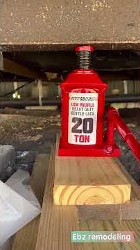 How to level a mobile home 👍👍