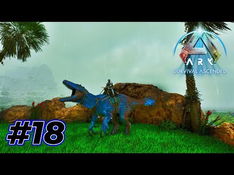 Ark Valguero Caccia ai megaraptor 47HP ! | Ark Survival Ascended | Cluster PvE EP.18 ITA
