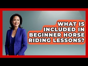 What Is Included in Beginner Horse Riding Lessons? | The Horses Stable