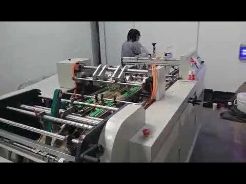 Automatic Paper Lunch Box Machine Hamburger Pizza Box Making Machine