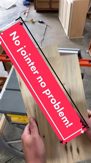 Table Saw Jointer Technique for Woodworking Beginners