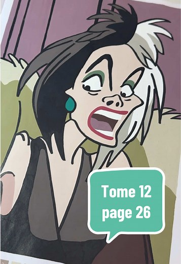 Coloring Page: Cruella de Vil from Disney's Classics