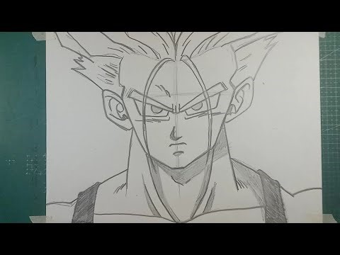 How to Draw Trunks | Dragon Ball Z | Step by Step