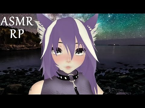 ASMR | Edge of the World (Ear licks & Personal Attention Roleplay)(VRChat VTuber) | Jinxy Katsuki