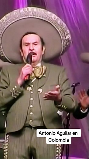 Antonio Aguilar: Concierto en Colombia