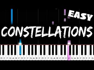 Jade LeMac - Constellations - EASY Piano Tutorial