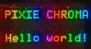 Pixie Chroma mini Arduino LED matrix displays from $45
