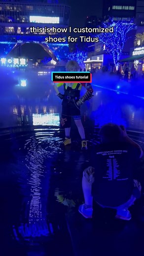 Tidus Cosplay: Customizing Shoes for FFX
