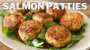 Super delicious salmon patties 😍 | The Cooking Foodie