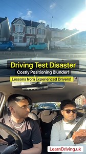 80K views · 182 reactions | Driving Test Disaster: Costly Positioning Blunder! Lessons from Experienced Drivers #DrivingTestDisaster #PositioningBlunder #DrivingTestFail #LessonsLearned" #DrivingTestDisaster #PositioningBlunder #DrivingTestFail #LessonsLearned #LearnerDriverJourney #DrivingTips #DrivingTestPreparation #DrivingExperience #RoadToSuccess #DrivingSkills #TikTokDrivingCommunity | LearnDriving.uk | Facebook