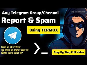 How to Report and Delete Any Telegram Fraud/Scam Chennal or Groups Easily in Hindi || Jay Ghunawat