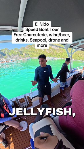 ⚡ EXPERIENCE EL NIDO LIKE NEVER BEFORE ⚡ Book your unforgettable Speed Boat Tour with ✨ El Nido Oceanvibes ✨ 🌴 FREE INCLUSIONS: 🥂 Charcuterie & Wine/Beer 🚁 Drone Shots & Videos 📸 Action Camera / Underwater Camera 🏝️ Seapool Experience 🎶 Speaker On Board 🍱 Lunch & Drinks 🤿 Snorkeling Gear & Fins 🧴 Towels Included 📷 Photo & Video Coverage 💯 All-in package — no need to rent separately! Perfect for: 👫 Couples 👨‍👩‍👧 Families 👯 Friends 🎉 Special Celebrations Explore the stunning lagoo