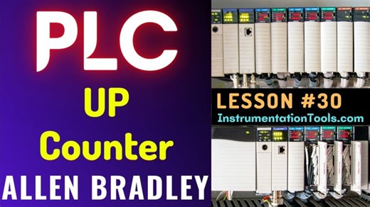 PLC Training 30 - UP Counter (CTU) Programming | RsLogix 500 PLC Course | Instrumentation Tools