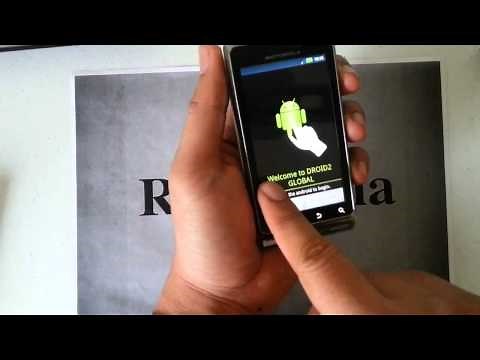 How to bypass the activation screen on the Motorola Droid 2 Global Verizon
