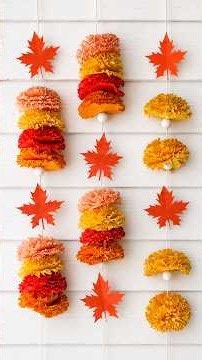 EASY Paper Flower Garland in Minutes