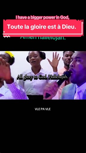 Sing and praise God. Chant et Louange à Dieu. #haitiantiktok #viralvideo #for #everyone #capcut.
