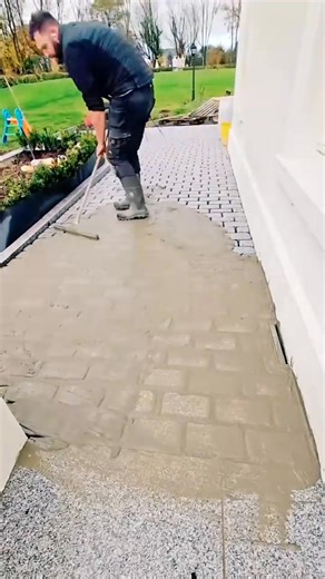 30K views · 149 reactions | flowpoint grouting granite cobbles  #foryou #f... #howto #fyp #grouting | Emily Brooks | Facebook