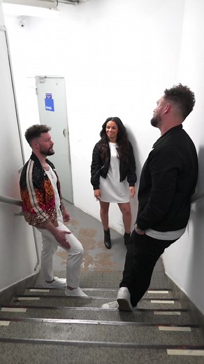 ‘At Your Worst’ backstage, São Paulo 🧡📹 Callum Mills | Calum Scott