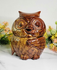 Vintage 1970's Mccoy Pottery "owl" Cookie Jar - Made in USA - 10.25" - Etsy